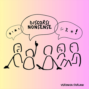 Copertina album Discorsinonsense di Veronica Forlani